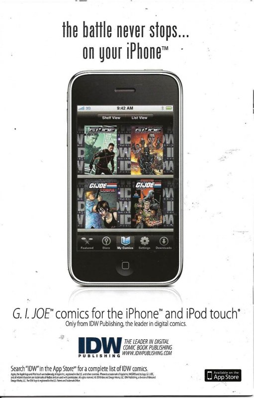 G.I. Joe: Cobra #1 Cover B (2010) - NM +