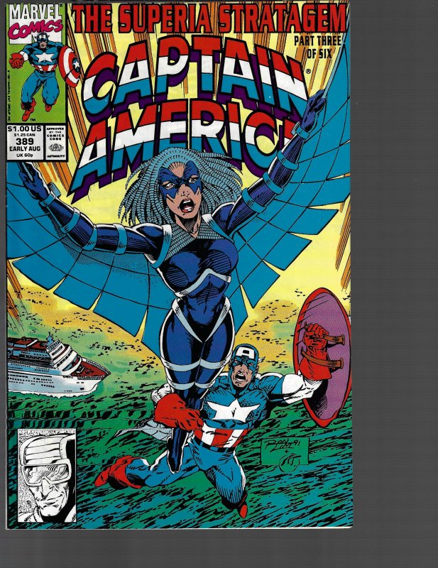 Captain America #389 (Marvel, 1991) NM