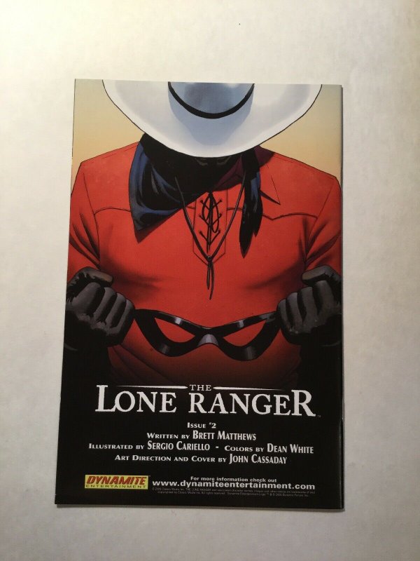 Lone Ranger 1 Near Mint Nm Virgin Variant Printer Defect Dynamite