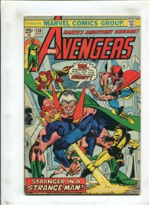 AVENGERS #138 (4.0) STRANGER IN A STRANGE MAN!! 1975 