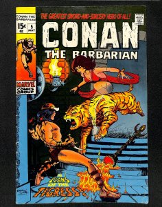 Conan the Barbarian #5 (1971)