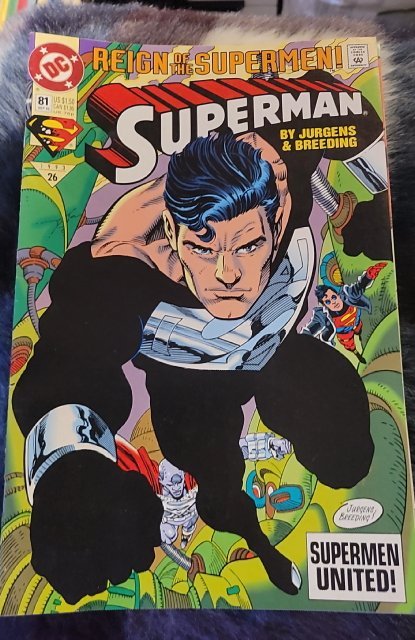 Superman #81 (1993) and 14 various more