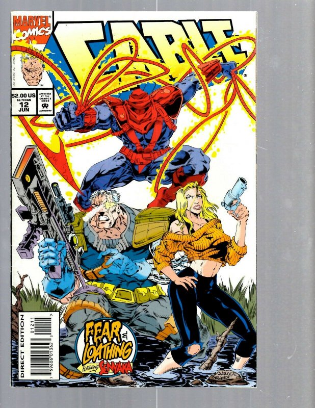 12 Marvel Comics Cable # 1 2 3 4 6 7 10 11 12 13 14 15 EK17