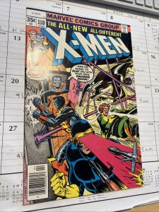 The Uncanny X-Men #110 (1978, Marvel) 1st Warhawk, Danger Room Battle, VF+