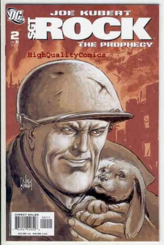 SGT ROCK ; PROPHECY #1 2 3 4 5 6, NM+, Joe Kubert, WWII, more War in store,  A