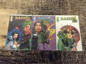 Lot Of 3 Immortal Two Image Comic Books # 1 2 3 Modern Age Series Issues X1