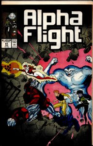 Alpha Flight #61 (1988) Alpha Flight