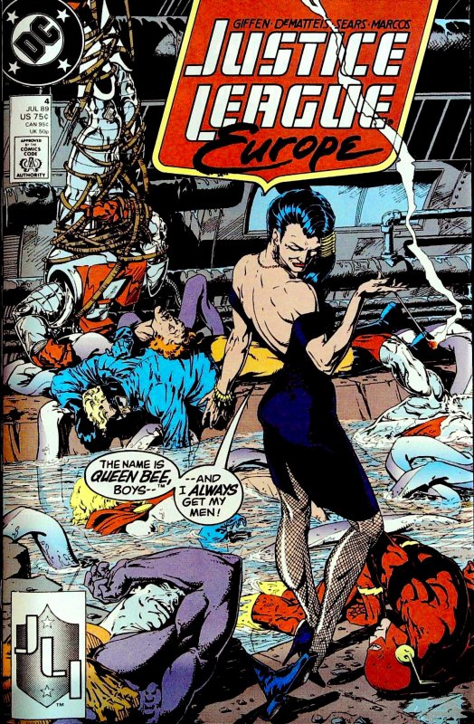 Justice League Europe #4 (1989)