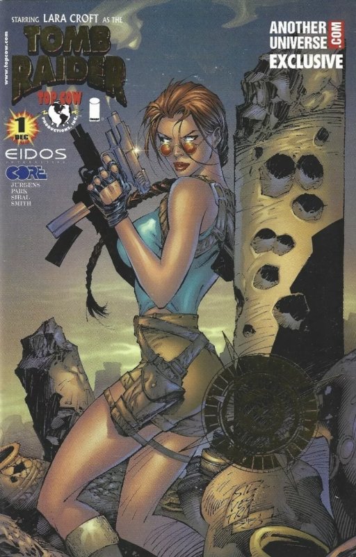 Tomb Raider Lot  #½ (2001) and 6 different #1 Covers 7 book lot