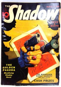 Shadow Mar 1 1938 G/VG Maxwell Grant Pulp Magazine