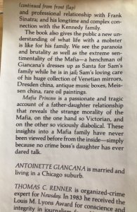 Mafia princess – growing up in Sam Giancanas family, 1984