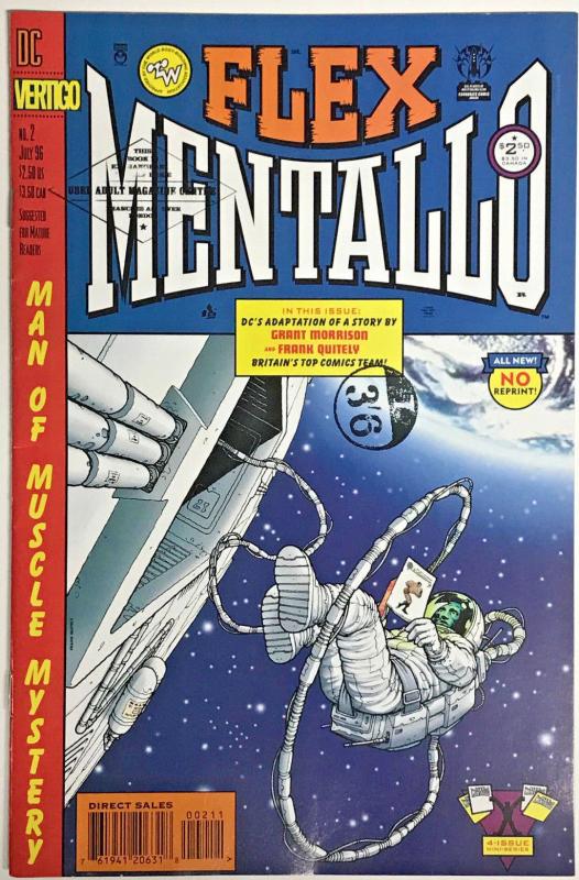 FLEX MENTALLO#2 VF/NM 1996 DC/VERTIGO COMICS