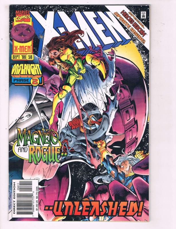 X-Men # 56 VF/NM Marvel Comic Books Cyclops Beast Gambit Magneto Wolverine! SW14