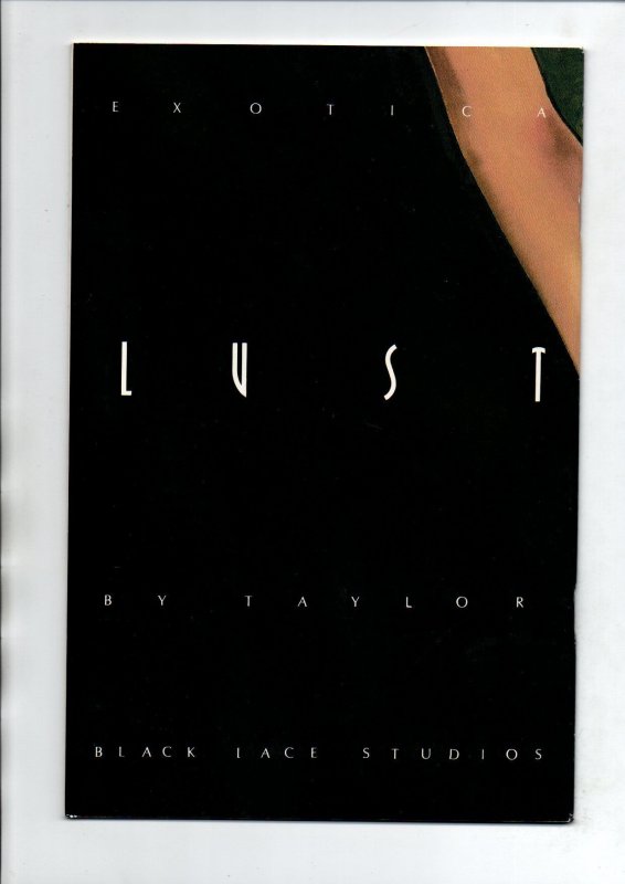 Exotica Lust #1 -The Girl - signed Kevin J Taylor - Black Lace - 1992 - (-NM)