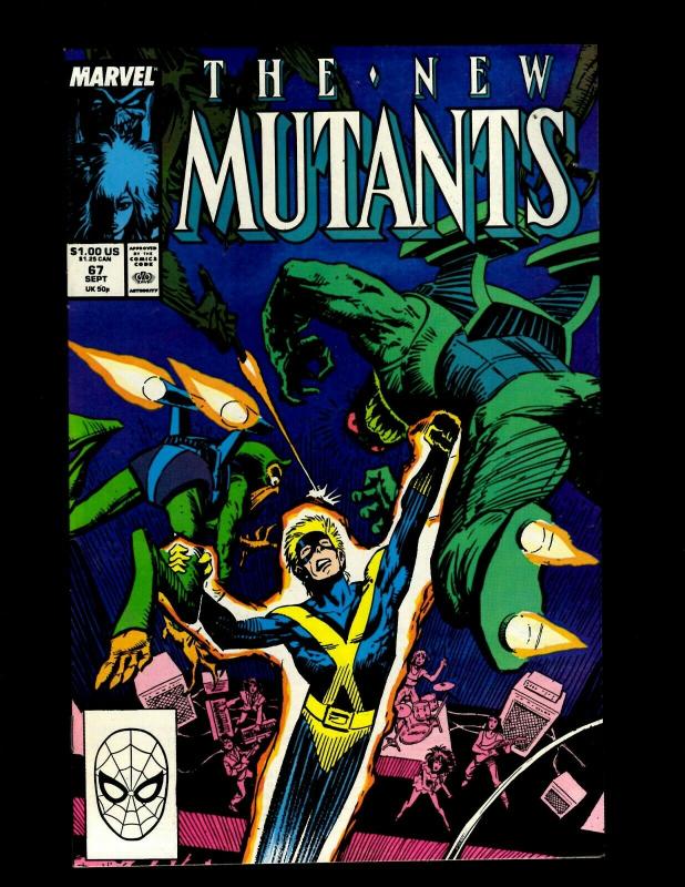 Lot of 11 New Mutants Marvel Comics #57 58 59 60 61 62 63 67 Annual 1 3 4 J412