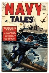 NAVY TALES #1 1957-ATLAS-BILL EVERETT-PETE MORISI-G/VG