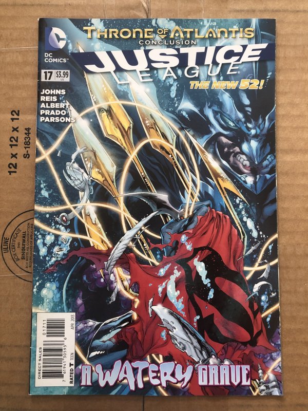 Justice League #17 Direct Edition (2013)