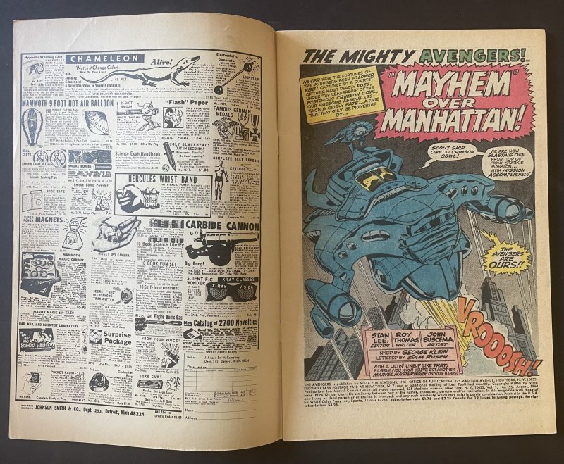 The Avengers #55 (1968)