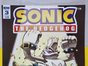 Sonic the Hedgehog #3 Cover B Jenn Hernandez Variant IDW 2018