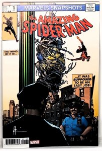 Marvels Snapshots AMAZING SPIDER-MAN #1 Howard Chaykin Variant Cover Marvel MCU