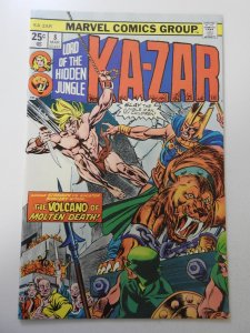 Ka-Zar #8 (1975) VF- Condition! MVS intact!