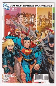 Justice League Of America #7 May 2007 DC Brad Meltzer Benes Batman Superman  