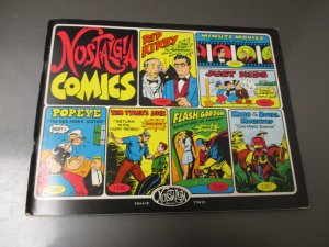 1972 NOSTALGIA COMICS #2 Popeye Flash Gordon SC FVF 7.0 96 pgs
