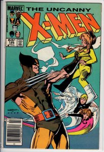 The Uncanny X-Men #195 Newsstand Edition (1985) 7.0 FN/VF