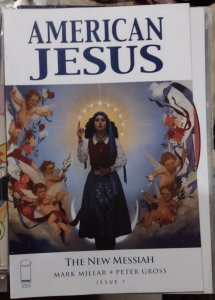 AMERICAN JUSUS #1  2018 IMAGE COMICS   MILLAR NETFLIX  THE NEW MESSIAH