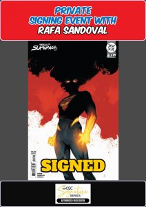 ABSOLUTE SUPERMAN #13 BENGAL RAW RAFA SANDOVAL PRIVATE SIGNING PRESALE W/COA NM