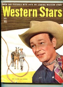 MAG: WESTERN STARS-NOV-1948-ROY ROGERS-GENE AUTRY-SOUTHERN STATES PEDIGREE-vg