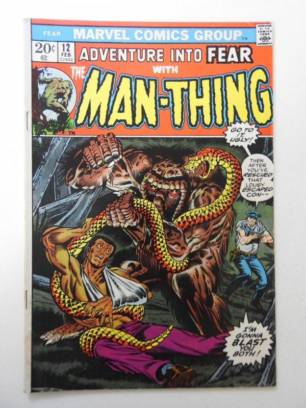 Adventure into Fear #12 (1973) VG/FN Condition!