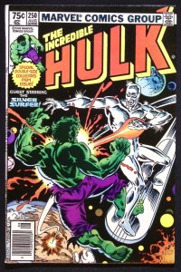 Incredible Hulk (1962) #250 Silver Surfer!