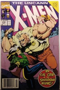 The Uncanny X-Men #278 Newsstand (1991)