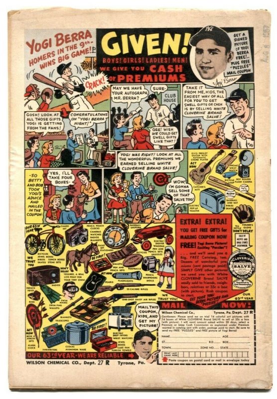 My Romantic Adventures #82 1957- widow story VG+