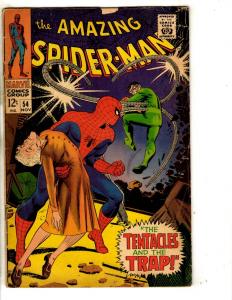 Amazing Spider-Man # 54 VG Marvel Comic Book Goblin Silver Age Stan Lee JG9