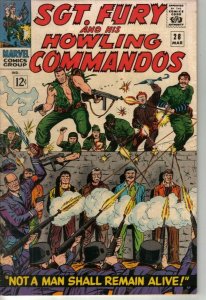 Marvel 1966 Sgt Fury and His Howling Commandos #28 W: Stan Lee A: Dick Ayers