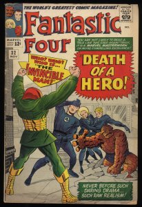 Fantastic Four #32 VG- 3.5 Super Skrull Jack Kirby Stan Lee!