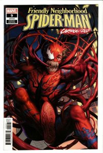 Friendly Neighborhood Spider-Man #9 Carnage-Ized Variant (Marvel, 2019) NM