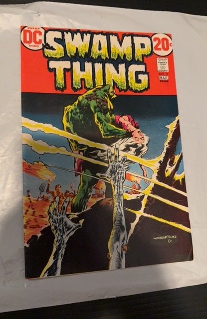 Swamp Thing #3 (1973)Bernie Wrightson art and cover