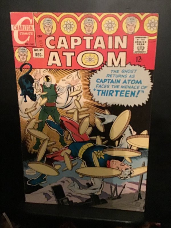 Captain Atom #89 (1967) Steve Ditko art! High-grade Nightshade! VF/NM