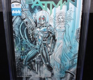 Batman #50 CGC (9.8) Signed & Sketched by Alfredo Lopez - 2018