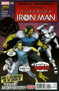 Superior Iron Man #5 VG; Marvel | low grade comic - save on shipping - details i