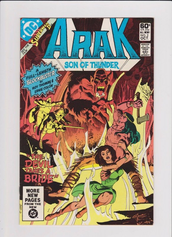 DC Comic! Arak! Issue #2!