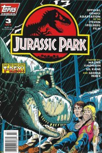 Jurassic Park #3 (Newsstand) FN ; Topps | Dave Cockrum Variant