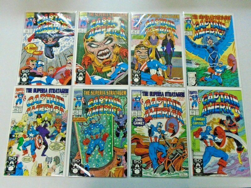 Captain America Comic Lot From #352-399 37 Different Average 8.0 VF (1989-1992)