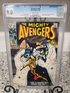 The Avengers #64 CGC 9.0