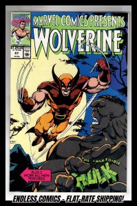 Marvel Comics Presents #57 (1990) HULK! WOLVERINE!    / EBI#2