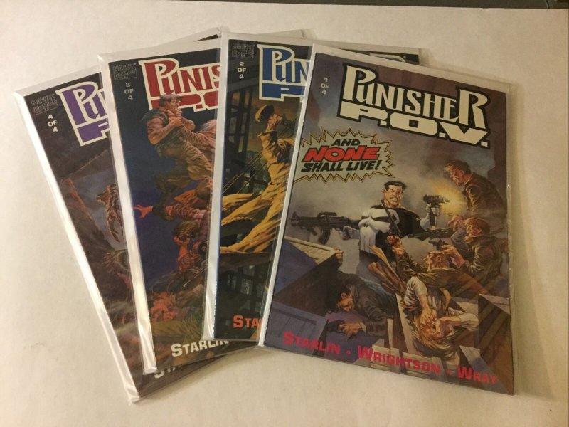 Punisher P.O.V. 1-4 1 2 3 4 Nm Near Mint Marvel Comics