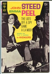 Avengers #1 1968-Gold Key-Diana Rigg-Patrick Macnee-TV series-VG/FN 